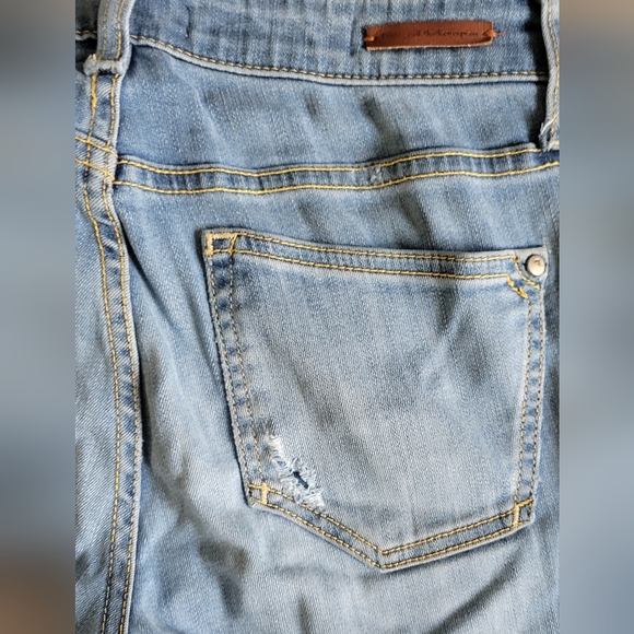 Anthropologie Pilcro and the Letterpress Script Mid-Rise Skinny Denim Jeans - Picture 9 of 16